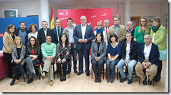 El secretario general del PSOE en la provincia de Ciudad Real, José Manuel Caballero, asistió a la presentación de la candidatura de Manzanares