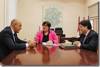 Carmen Olmedo con Globalcaja