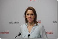 vicesecretaria y portavoz del PSOE de Castilla-La Mancha, Cristina Maestre,