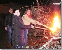 El Villar de Puertollano abre su ciclo festivo de invierno alrededor del fuego de La Candelaria