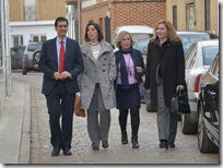 El presidente de la Diputación de Ciudad Real visita Guadalmez