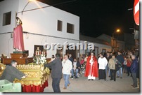 Llegada de San Blas a su ermita