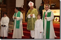 Trinitarios misa-Obispo