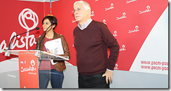 Los diputados nacionales del PSOE por Ciudad Real, José María Barreda e Isabel Rodríguez, han comparecido hoy en rueda de prensa