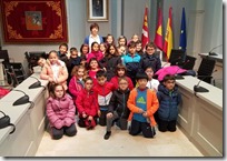Niños de segundo curso de primaria del colegio Juan de Austria