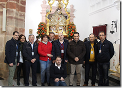 La delegada del gobierno regional en la provincia de Ciudad Real, Carmen Teresa Olmedo participó en la romería en honor a la Virgen de Criptana