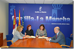 La Consejera de Economía, Empresas y Empleo ha firmado un convenio con la directora general de FSC Inserta