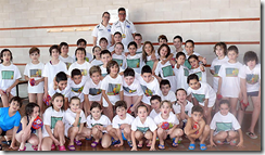 Miembros del Club de natación de Ciudad Real