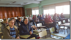 Un aula de formación de docentes de Manzanares