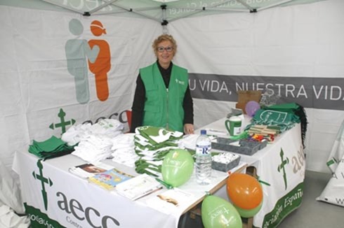 0 Adela Jiménez presidenta de la AECC de Argamasilla de Calatrava
