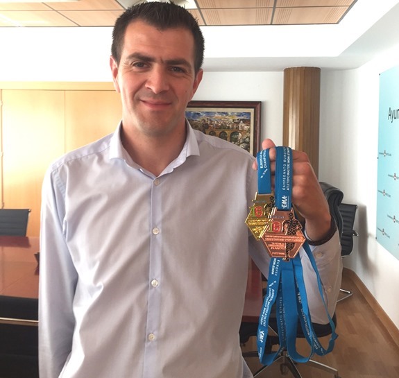 El atleta puertollanense V&iacute;ctor Castro se proclama subcampe&oacute;n de Europa en 10 kil&oacute;metros marcha