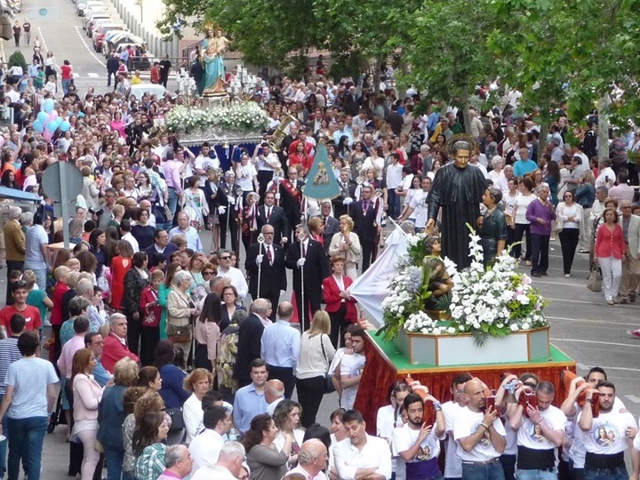 Puertollano celebra la festividad de María Auxiliadora con eucaristías, ofrenda y procesión