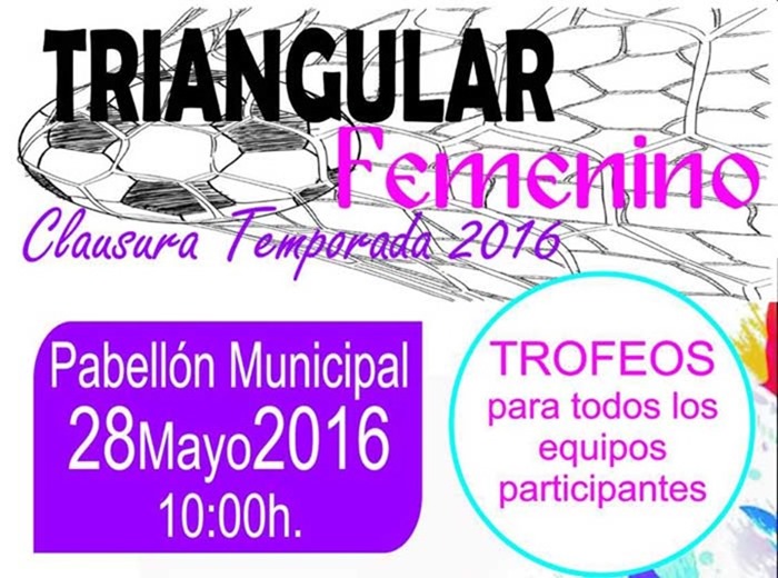 cartel triangular FS