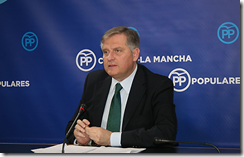 Foto de archivo del portavoz del Grupo Parlamentario Popular  en las Cortes regionales, Francisco Cañizares