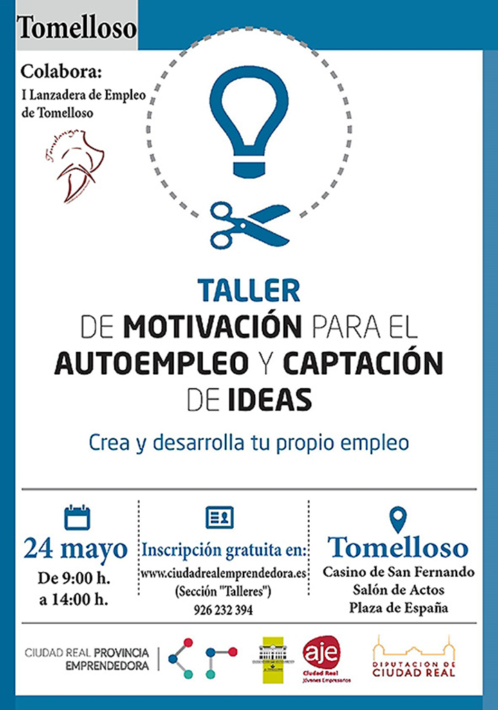 Cartel promocional del taller