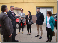 El presidente de la diputación de Toledo, Álvaro Gutiérrez, ha visitado hoy Quintanar de la Orden