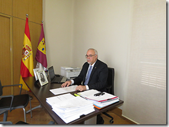 Foto de archivo del alcalde de manzanares, Julián Nieva