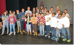 Miembros del Club de Judo Manzanares premiados en la reciente Gala del Deporte Local