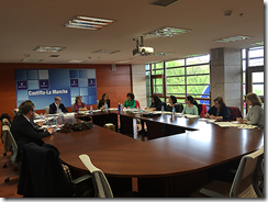 Reunión de los integrantes del consejo de dirección