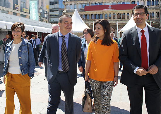 Autoridades de distintas administraciones han visitado la muestra agroalimentaria