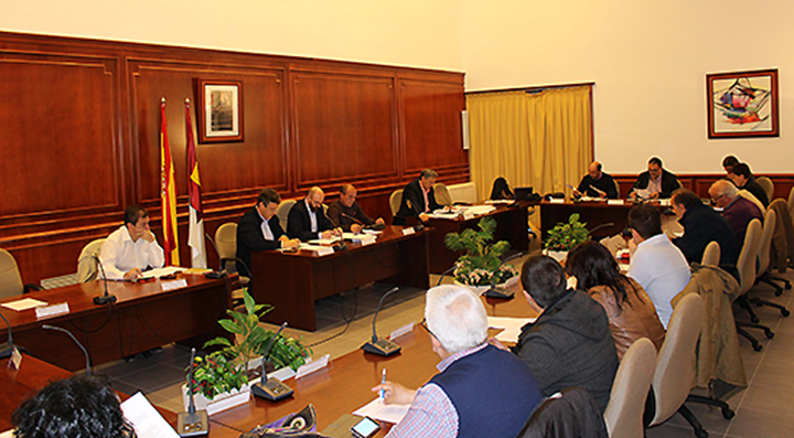 Un momento del pleno de Consermancha