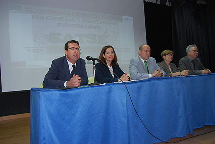 Un momento de la inauguración de las jornadas de SATSE