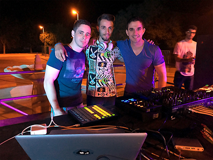 Animadores de la San Isidro Night